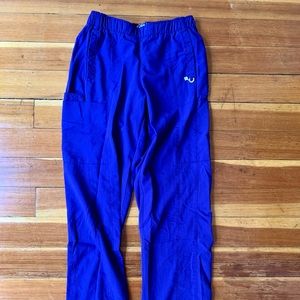 Vera Bradley Grape Cargo Scrub Pants